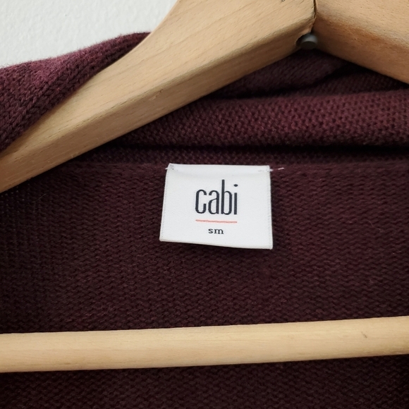 Cabi Striped Port Fringe Wrap Sweater - Picture 4 of 4